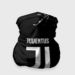 Бандана-труба Juventus краски белые, цвет: 3D-принт