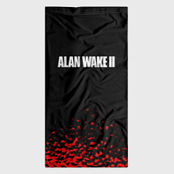 Бандана-труба Alan wake писатель гейм краски, цвет: 3D-принт — фото 2