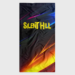 Бандана-труба Silent hill stripes neon, цвет: 3D-принт — фото 2