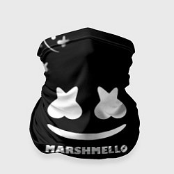 Бандана Marshmello белое лого
