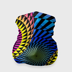 Бандана-труба Абстрактный узор, цвет: 3D-принт