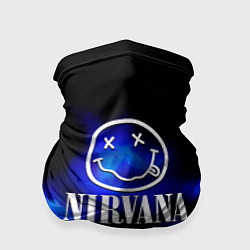 Бандана Nirvana flame ghost steel