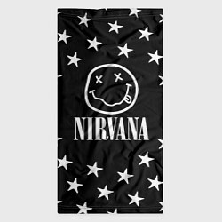 Бандана-труба Nirvana stars steel, цвет: 3D-принт — фото 2