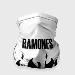 Бандана Ramones fire black rock