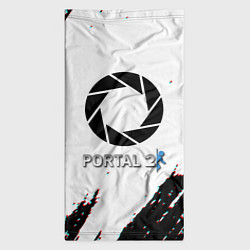 Бандана-труба Portal 2 краски валв, цвет: 3D-принт — фото 2