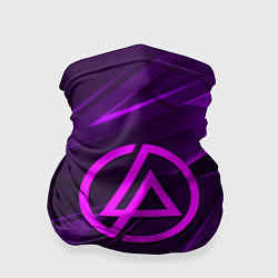 Бандана-труба Linkin park neon stripes logo, цвет: 3D-принт