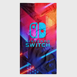 Бандана-труба Нинтендо неоновый стиль игромания, цвет: 3D-принт — фото 2