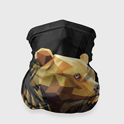 Бандана-труба Русский бурый медведь 2024, цвет: 3D-принт