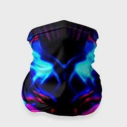 Бандана-труба Неоновый киберкостюм, цвет: 3D-принт