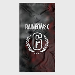 Бандана-труба Rainbow six gradient fire, цвет: 3D-принт — фото 2