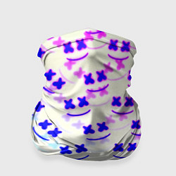 Бандана Marshmello pattern neon