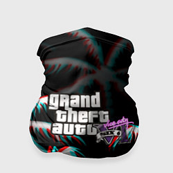 Бандана-труба GTA 6 vice city glitch, цвет: 3D-принт