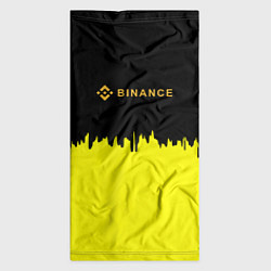 Бандана-труба Binance биржа краски, цвет: 3D-принт — фото 2