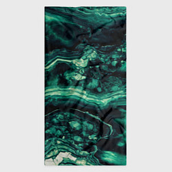 Бандана-труба Текстура бирюзового мрамора, цвет: 3D-принт — фото 2