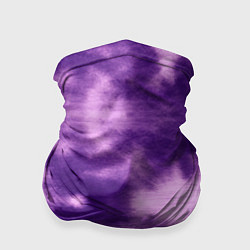 Бандана-труба Фиолетовый тайдай, цвет: 3D-принт