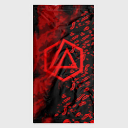 Бандана-труба Linkin park red logo, цвет: 3D-принт — фото 2