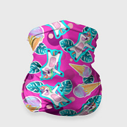 Бандана Единорог с мороженым - dab dance