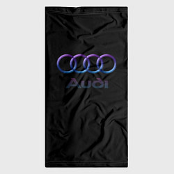 Бандана-труба Audi neon logo, цвет: 3D-принт — фото 2