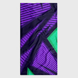 Бандана-труба Абстрактный узор с геометрической концепцией, цвет: 3D-принт — фото 2
