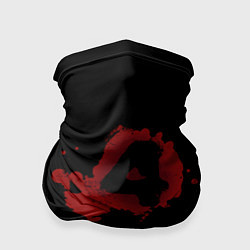 Бандана Left 4 Dead logo красный