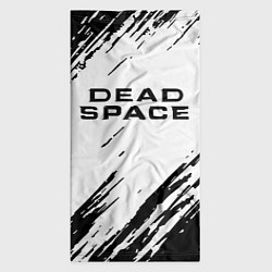 Бандана-труба Dead space чёрные краски, цвет: 3D-принт — фото 2