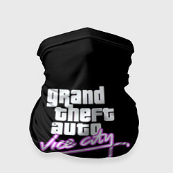 Бандана-труба GTA vice city logo, цвет: 3D-принт