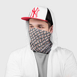 Бандана-труба Кожаный принт, цвет: 3D-принт — фото 2