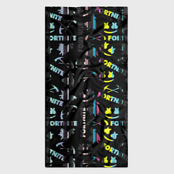 Бандана-труба Marshmello black fortnite, цвет: 3D-принт — фото 2