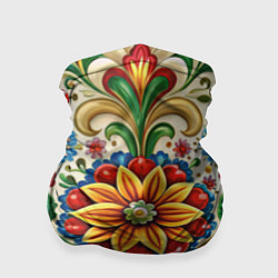 Бандана Русские классические узоры и орнамент