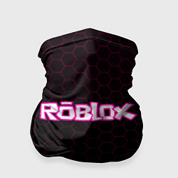 Бандана Roblox fire pink