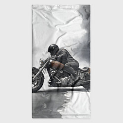 Бандана-труба Крутой байкер скетч, цвет: 3D-принт — фото 2