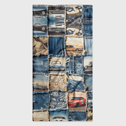 Бандана-труба Пэчворк с автомобилями, цвет: 3D-принт — фото 2