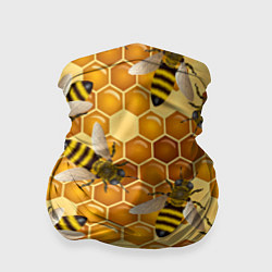 Бандана Пчелиный цветной паттерн