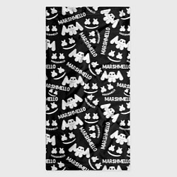 Бандана-труба Marshmello pattern music, цвет: 3D-принт — фото 2