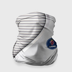 Бандана-труба Saab metal texture, цвет: 3D-принт