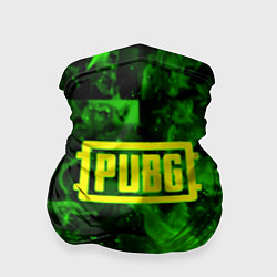 Бандана PUBG green fire game