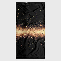 Бандана-труба Огненные искры на черном, цвет: 3D-принт — фото 2