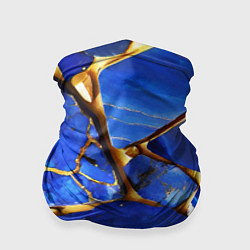 Бандана-труба A gold mineral in a blue stone, цвет: 3D-принт