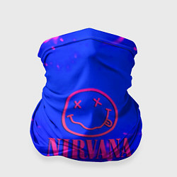 Бандана Nirvana neon flame