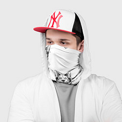 Бандана-труба Голова собаки, цвет: 3D-принт — фото 2