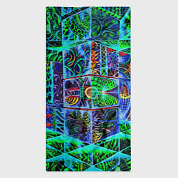 Бандана-труба Психоделика узор кислотный, цвет: 3D-принт — фото 2