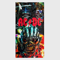 Бандана-труба ACDC рок монстры, цвет: 3D-принт — фото 2