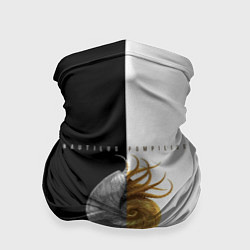 Бандана-труба Наутилус Помпилиус крылья, цвет: 3D-принт