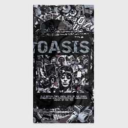Бандана-труба Oasis на фоне гитар, цвет: 3D-принт — фото 2