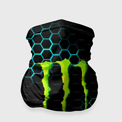 Бандана-труба Monster energy броня, цвет: 3D-принт