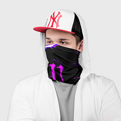 Бандана-труба Monster energy neon storm, цвет: 3D-принт — фото 2