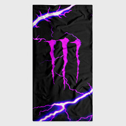 Бандана-труба Monster energy neon storm, цвет: 3D-принт — фото 2