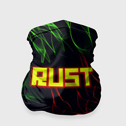 Бандана RUST огненная текстура