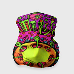 Бандана Кислотные грибы оптические