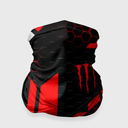 Бандана-труба Monster energy sport geometry, цвет: 3D-принт